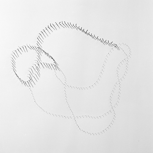 <i>Invariant Variation #31</i>, 2013<br />
<em>Analogue B&W-Print</em><br />
10 x 10 cm