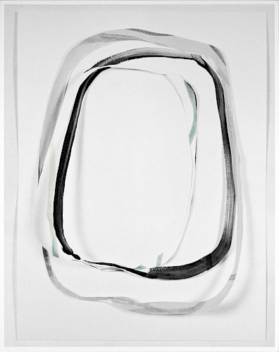 <i>Lap #2</i>, 2018<br />
Silbergelatine Handabzug auf Barytpapier<br />
handkoloriert<br />
30,5 x 24 cm