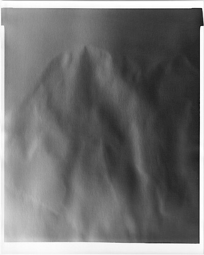 <i>Alp #6</i>, 2019<br />
<em>Gelatin silver handprint on baryta paper, direct exposure</em><br />
25 x 20 cm